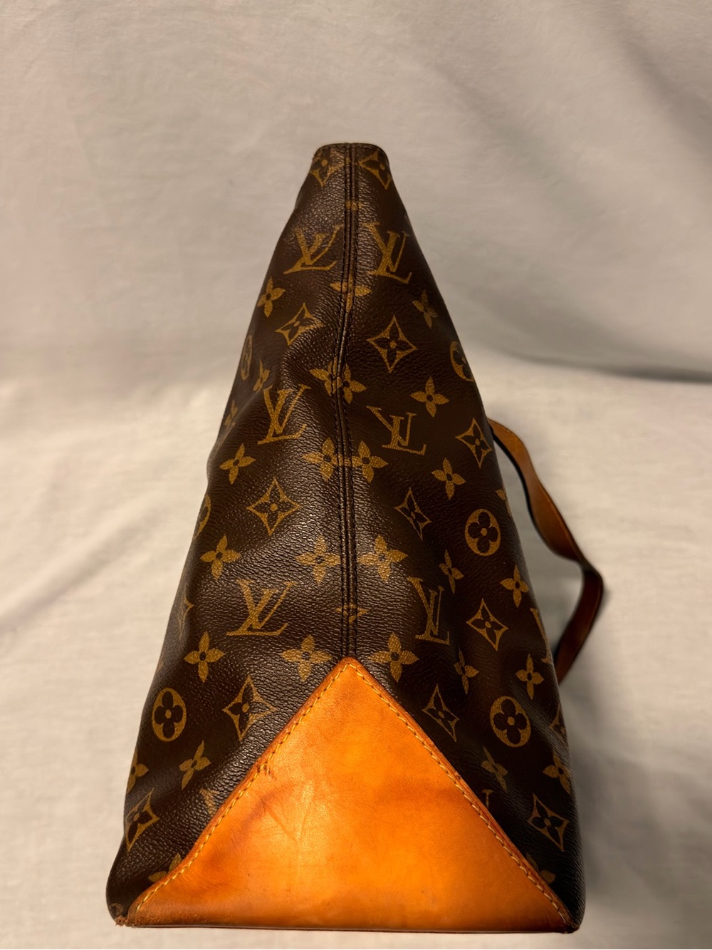 Louis Vuitton Monogram Cabas Mezzo Tote Shoulder Bag Brown - Picture 12 of 15